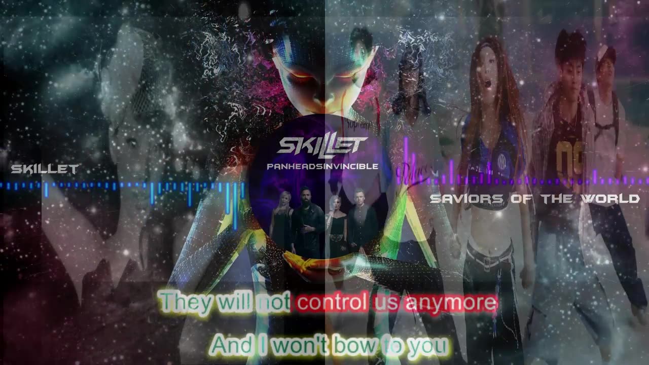 Skillet ~ Saviors Of the World ( Lyrics ) Remix 1