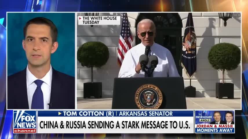 Tom Cotton: Biden continues to wage war against domestic energy