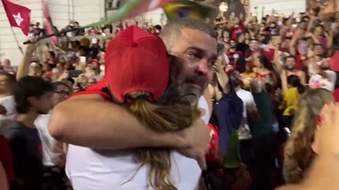 Lula supporters celebrate election victory in Rio de Janeiro _ AFP