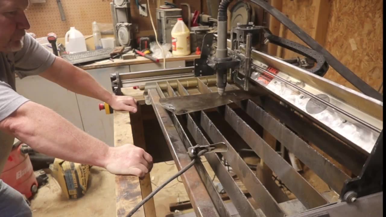 Lineman Handsaw On The Longmill CNC Plasma Table