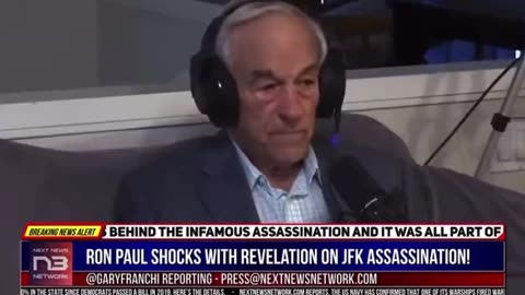 Ron Paul comes out straight on JFK's assassination..