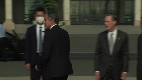 Blinken arrives in China for diplomatic talks