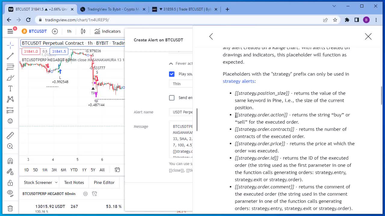 How to Automate TradingView Strategy to ByBit USDT Perpetual