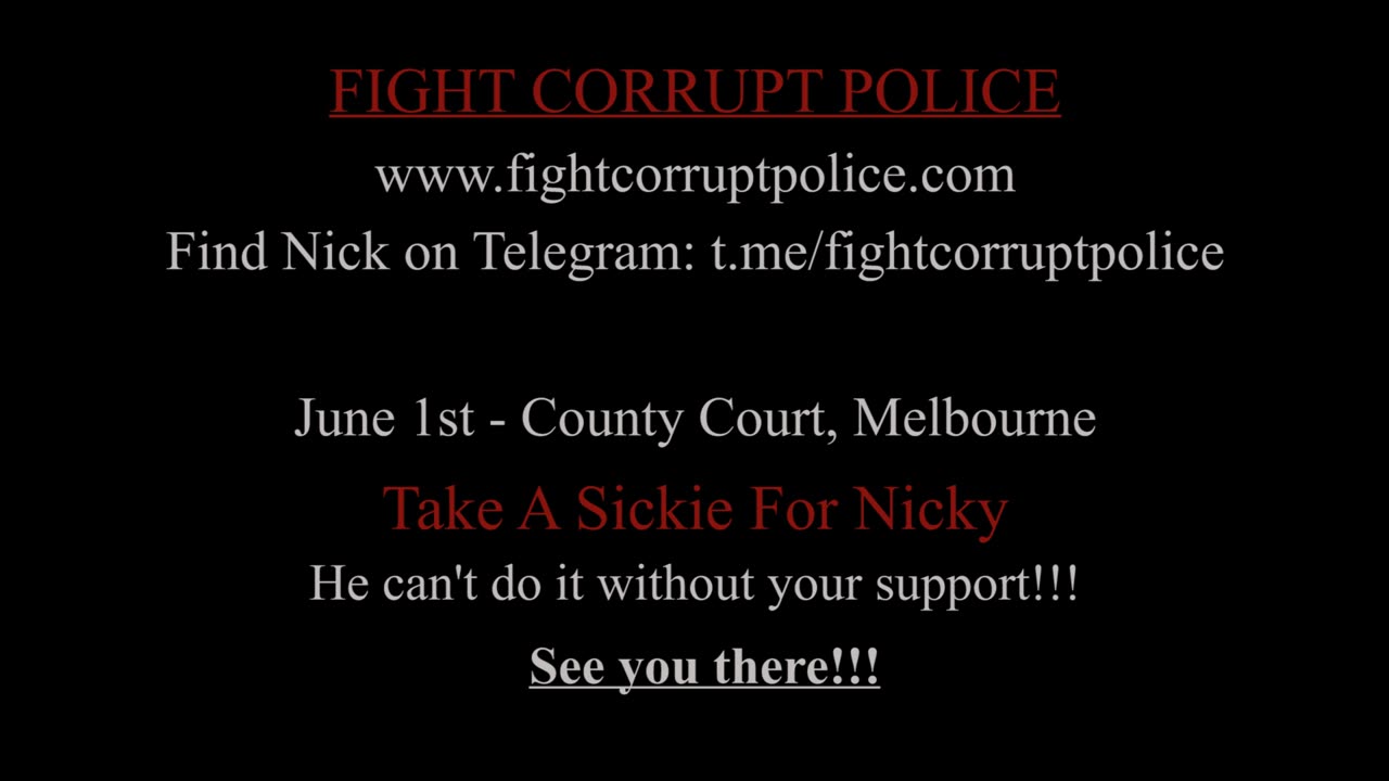 Take a Sickie For Nicky Campaign - Trailer 1