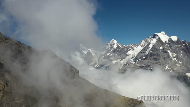 LET'S DIVE RIGHT IN, BEAUTIFUL AERIAL FOOTAGE OF SWITZERLAND