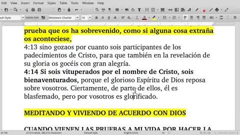 I PEDRO 4:12-14 LA VIDA ABUNDANTE EN CRISTO REYNA MCDONALD