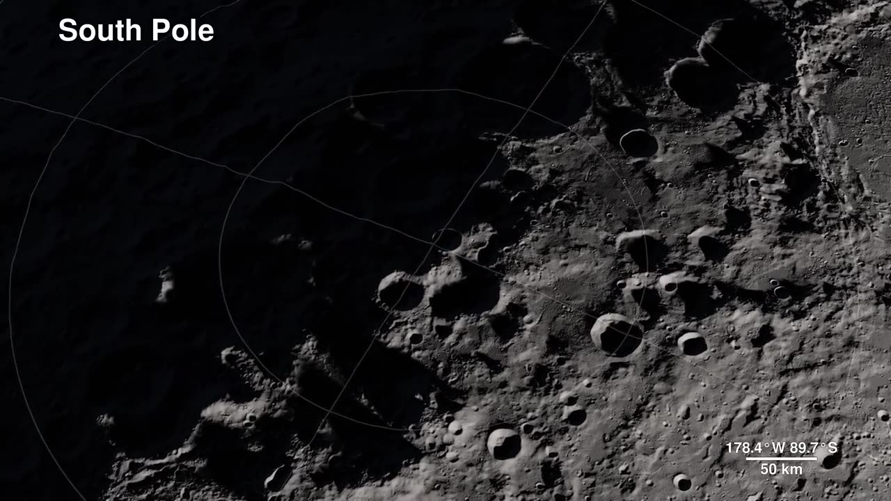 Tour of the Moon in 4K