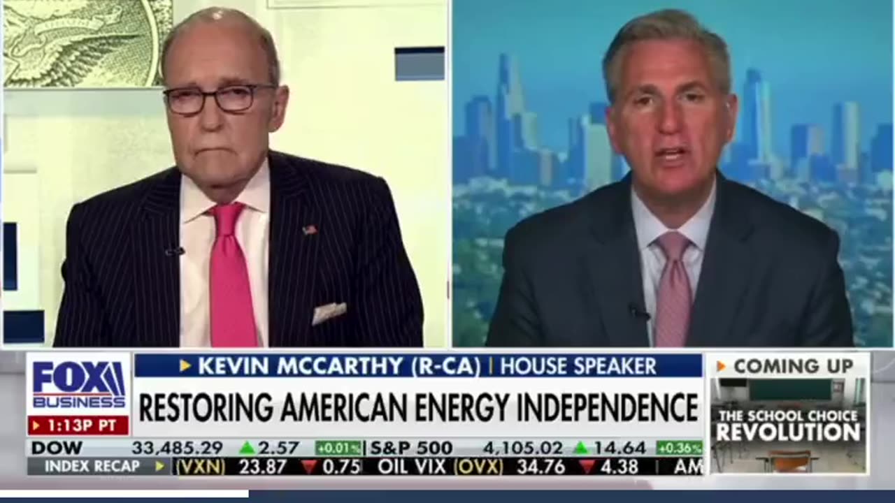 Speaker Kevin McCarthy: American Natural Gas Is Cleaner Than Russian Natural Gas