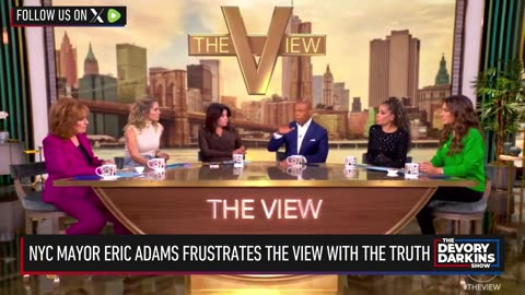 DeVory Darkins - The View IRRITATED by NYC Mayor TRUTH BOMBS