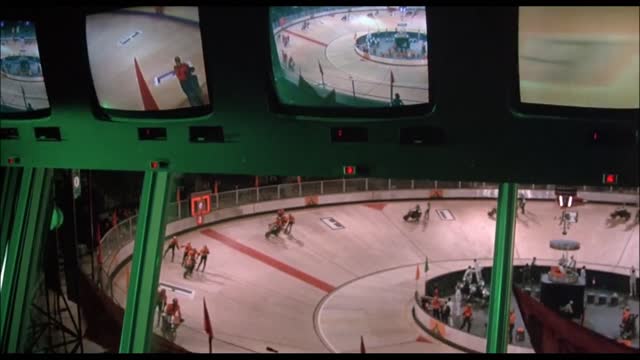 ROLLERBALL (1975) Opening Match Scene MGM