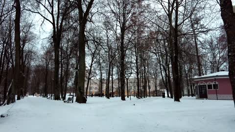 Tartu, Estonia. The first snow has fallen