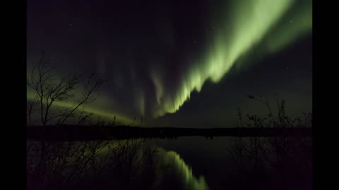 Fiddler Lake Aurora