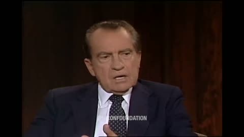 President Nixon Warns Against The "Media Elitist Complex"