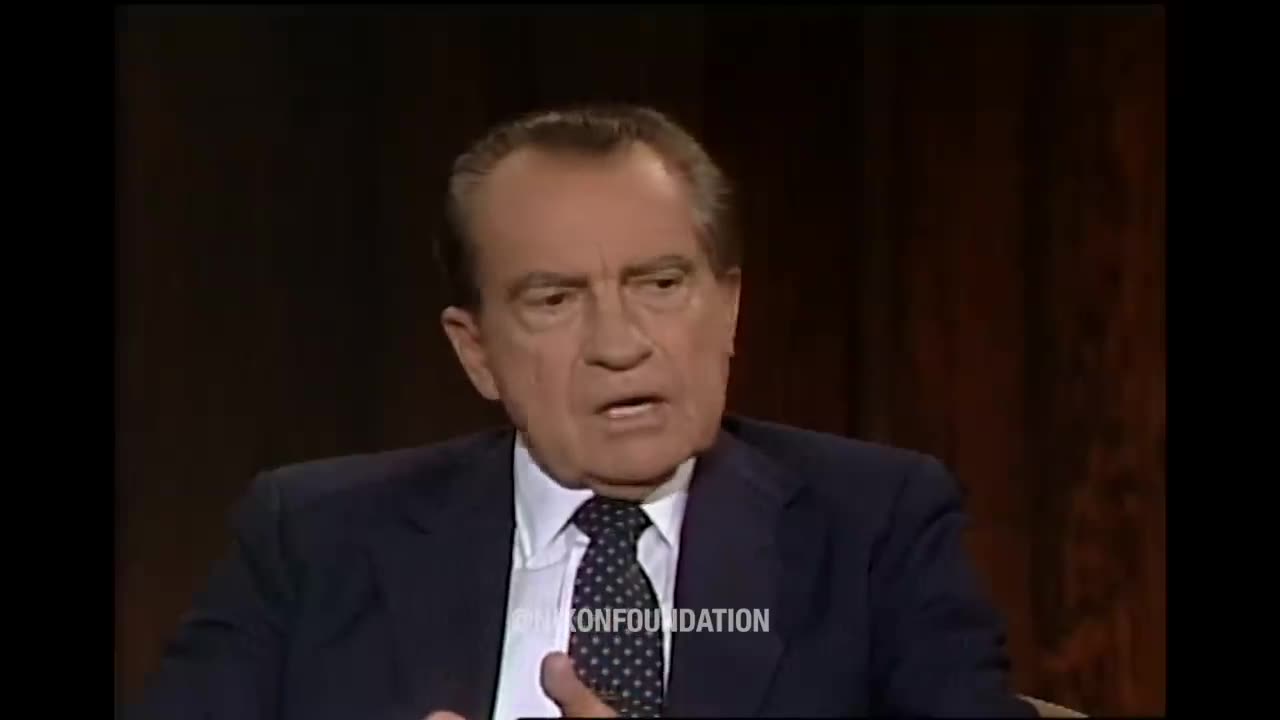 President Nixon Warns Against The "Media Elitist Complex"