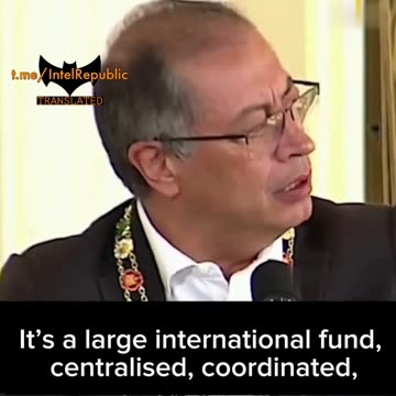 🇨🇴 GUSTAVO PETRO - COLOMBIAN PRESIDENT: "THERE ARE NAZIS IN POWER..."