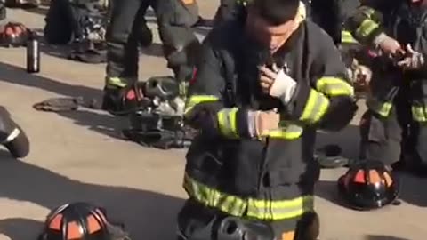 Donning Fireman Gear in 60 seconds