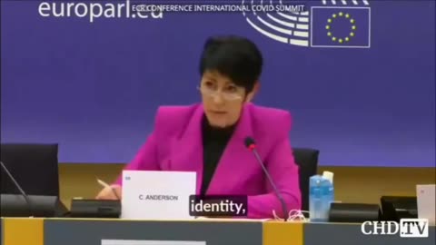 CHRISTINE ANDERSON MEP CALLING THEM OUT --- RESISTANCE