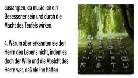 Die Liebe Gottes habt ihr nicht in euch, deshalb erkennt ihr Mich nicht ❤️ Jesus erkl. Johannes 542