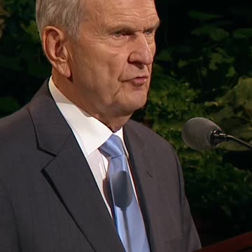 Gender is an essential characteristic - Russell M. Nelson