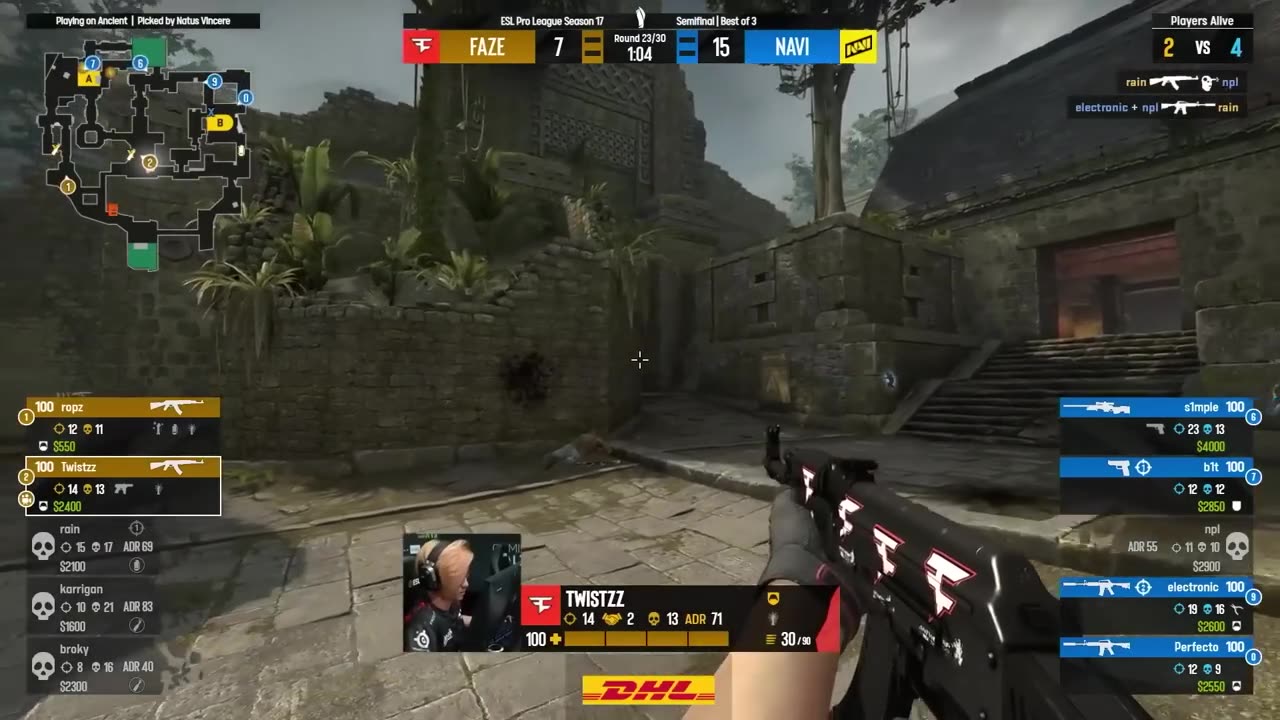 SEMI FINAL! - NaVi vs FaZe - HIGHLIGHTS - ESL Pro League 17 l CSGO