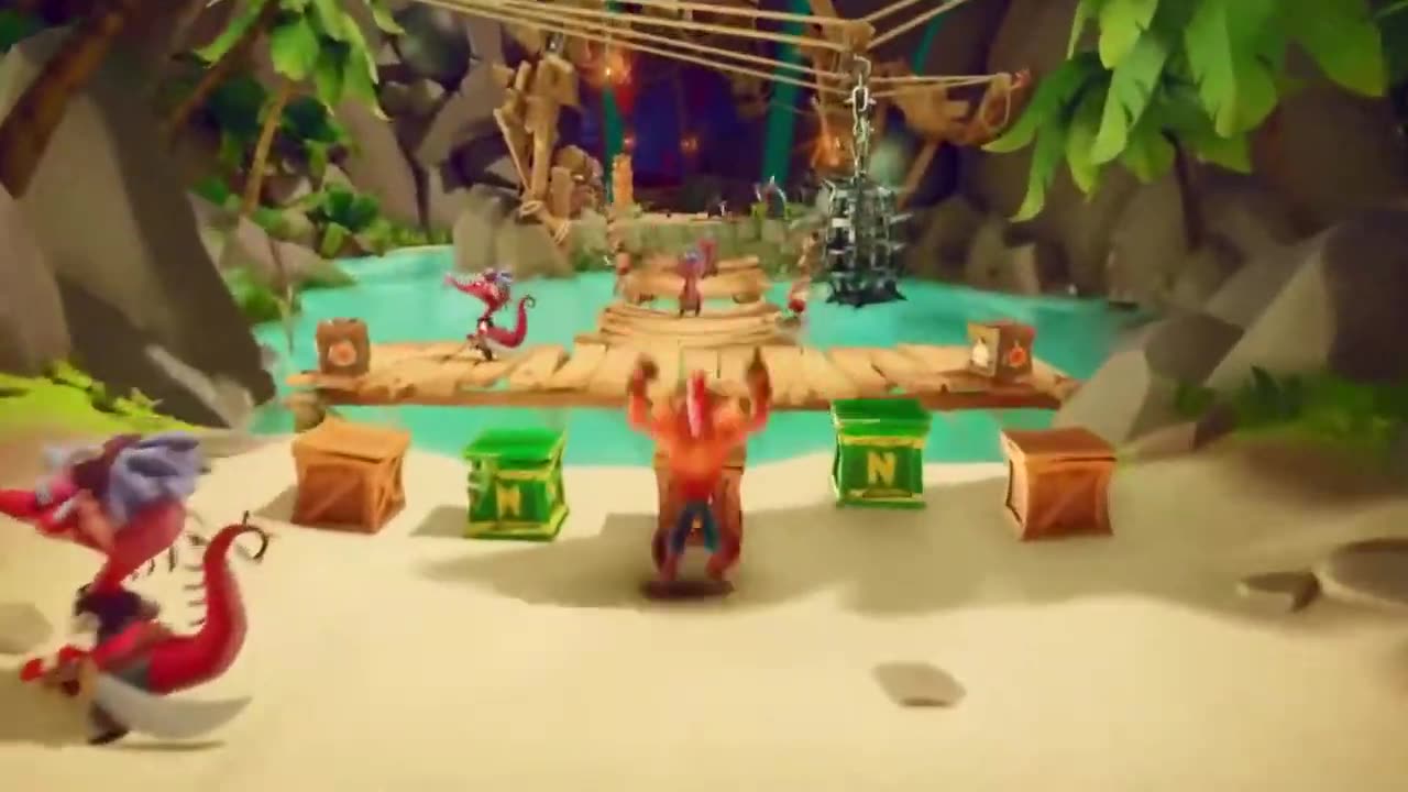 Crash Bandicoot 4 It's About Time - First Look Pirate Beach Level Gameplay