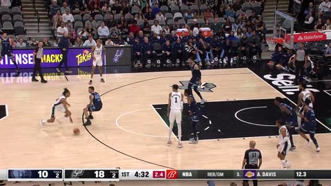 Wemby Behind-the-Back! Vassell Beats Clock for Spurs!