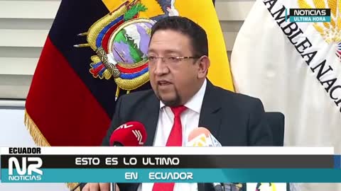 bancada del gobierno expusa de sus filas a virgilo saquicela urgente ecuador hoy 2020 2222