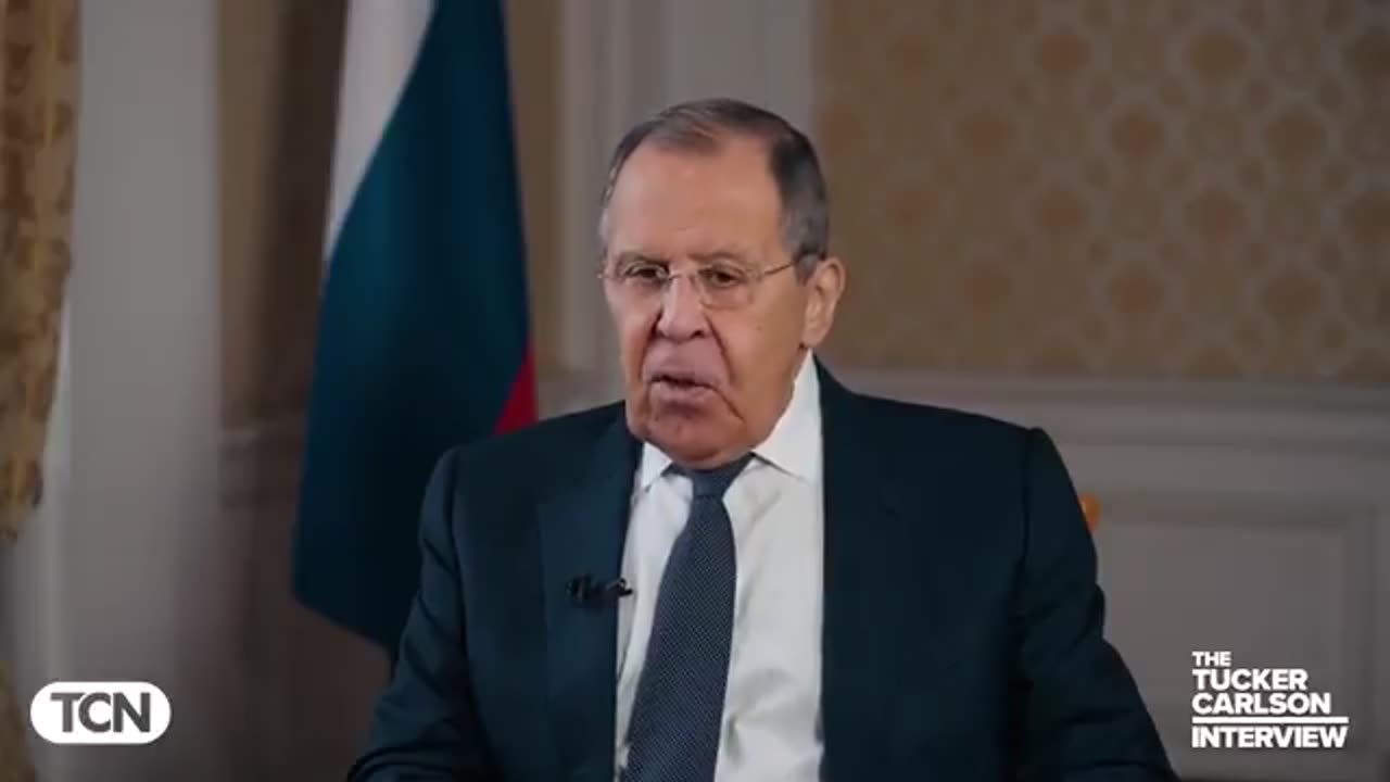 Tucker interviews Sergei Lavrov