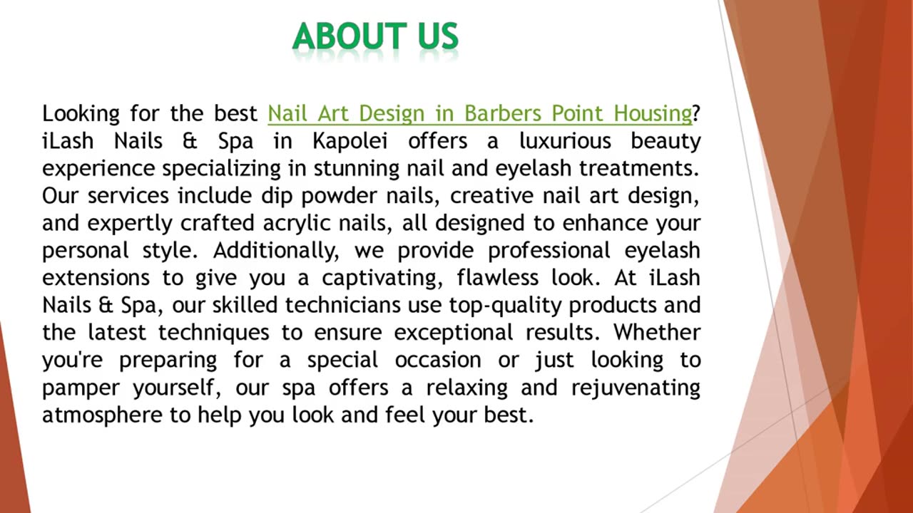 Looking for the best Nail Art Design in Barbers Point Housing?