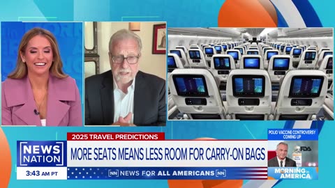 Airlines plan to upgrade seating for a cost: Travel expert on 2025 predictions | Morning in America