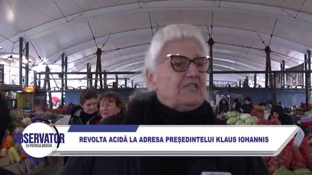 REVOLTA ACIDĂ LA ADRESA PREȘEDINTELUI KLAUS IOHANNIS