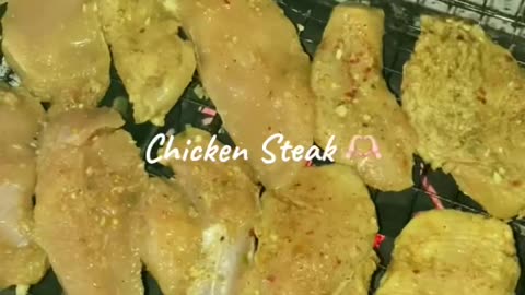 Chicken steak homemade