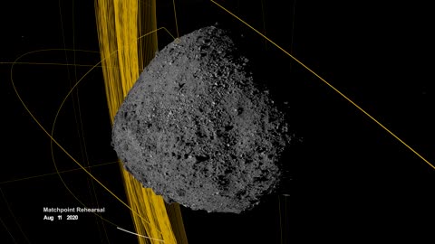 OSIRIS-REx Slings Orbital Web Around Asteroid to Capture Sample