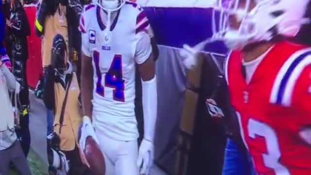 Stefon Diggs touchdown was taken away for flag