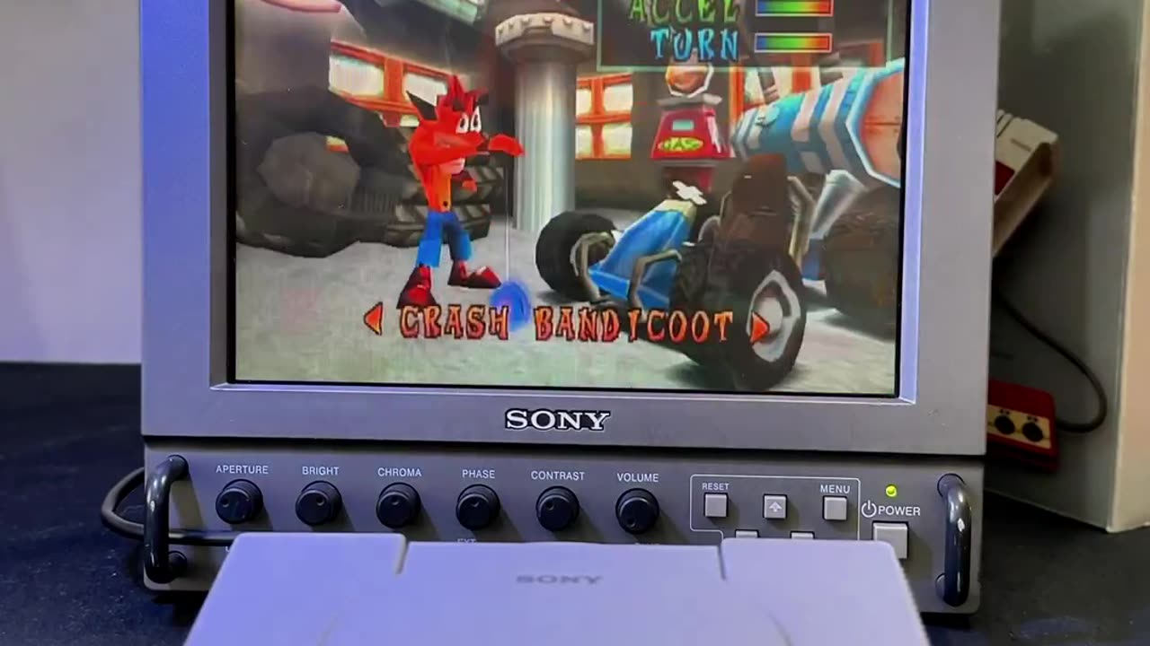 Crash team racing (1999) racing video game