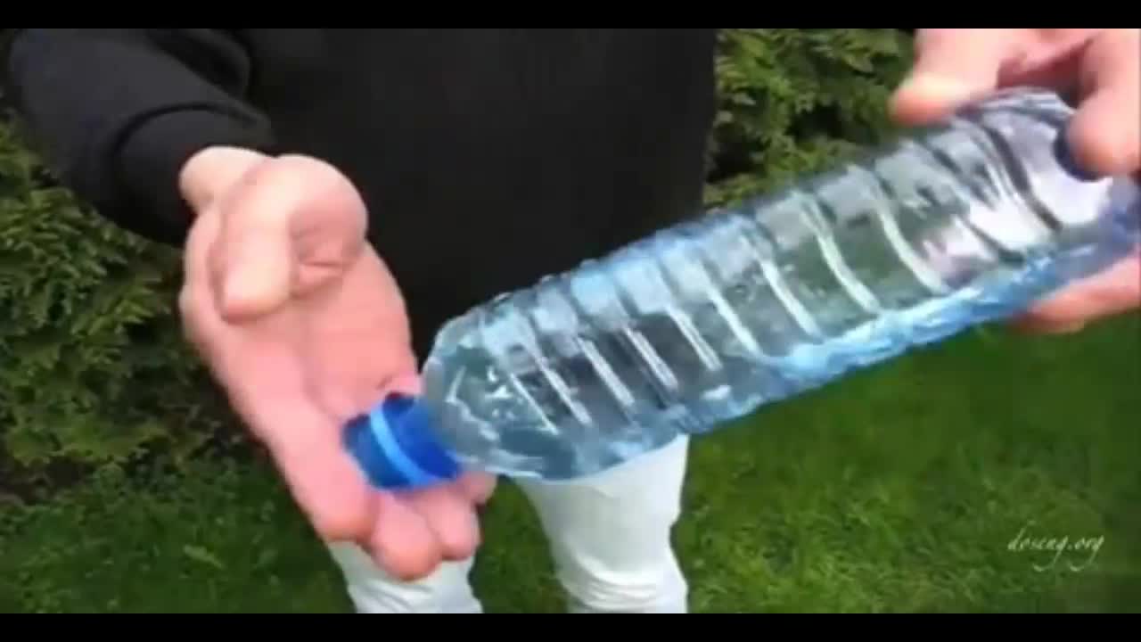 Trick with the bottle