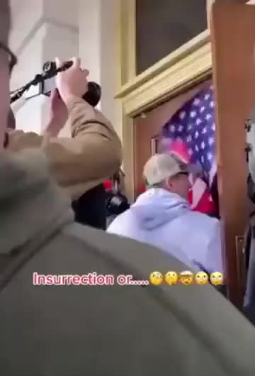 JUST IN: Video emerges of Capitol police smiling while HOLDING DOORS OPEN