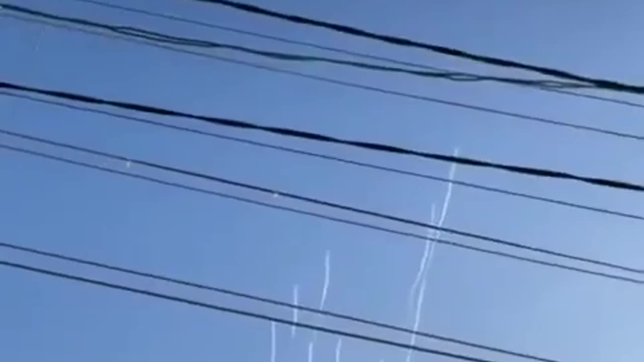 Gaza resident videos Hamas rockets being launched