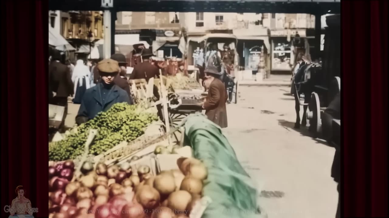 New York c.1899: Restored To Life in Amazing Footage