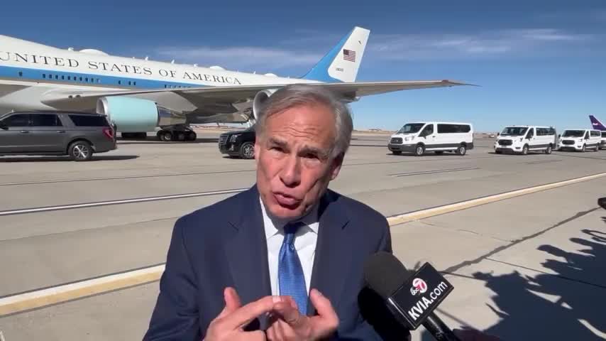 Abbott THRASHES Biden For Not Taking Our Border Crisis Seriously