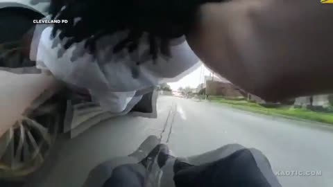Cleveland Officer Dragged By Getaway Driver After Foot Chase