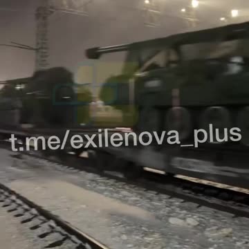 Russian Railways transfer of North Korean 170-mm M-1989 "Koksan" self-propelled guns