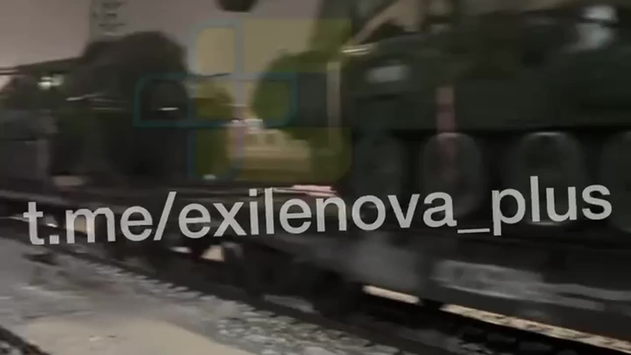 Russian Railways transfer of North Korean 170-mm M-1989 "Koksan" self-propelled guns