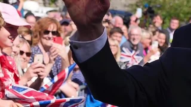King Charles IIl's hands turn red and raw amid Wales greetings