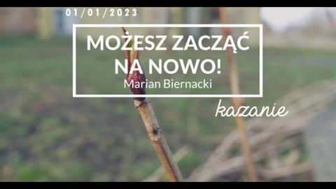 Moźesz zacząć na nowo