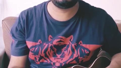 Chand Baaliyan song on ukulele By Pinkesh
