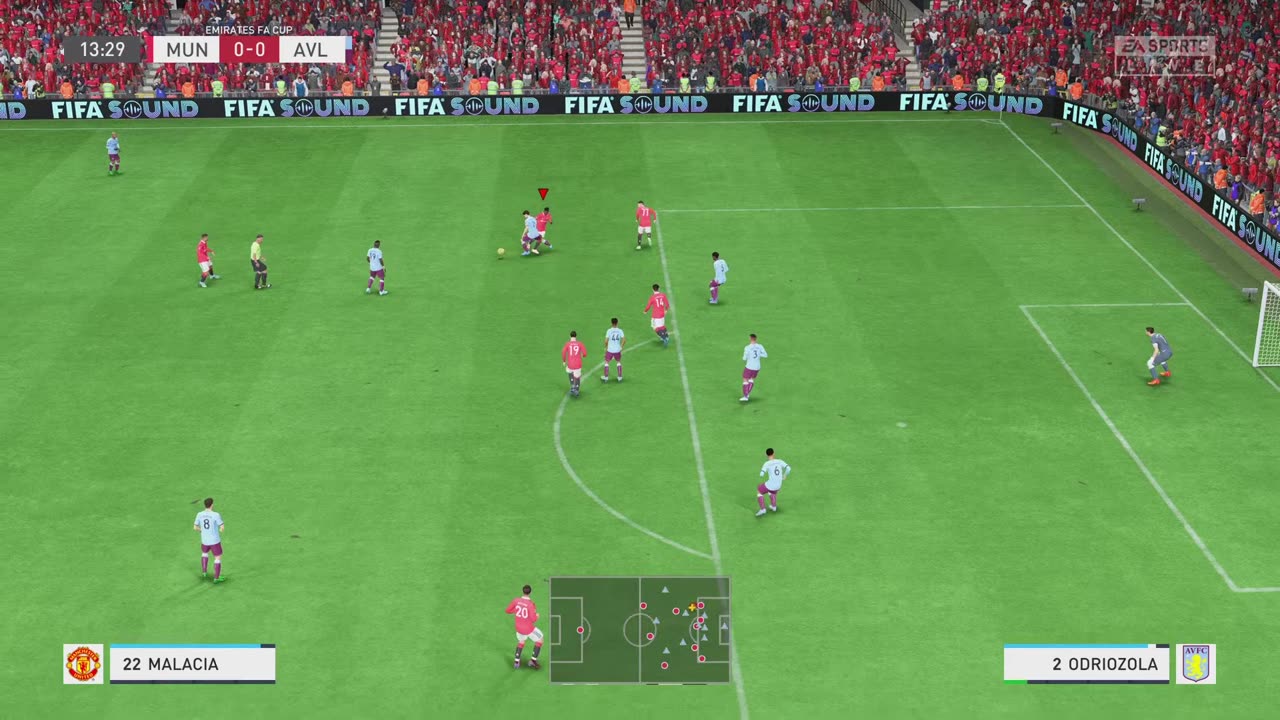 EA SPORTS FC 24 Blackpool FC vs Man Utd