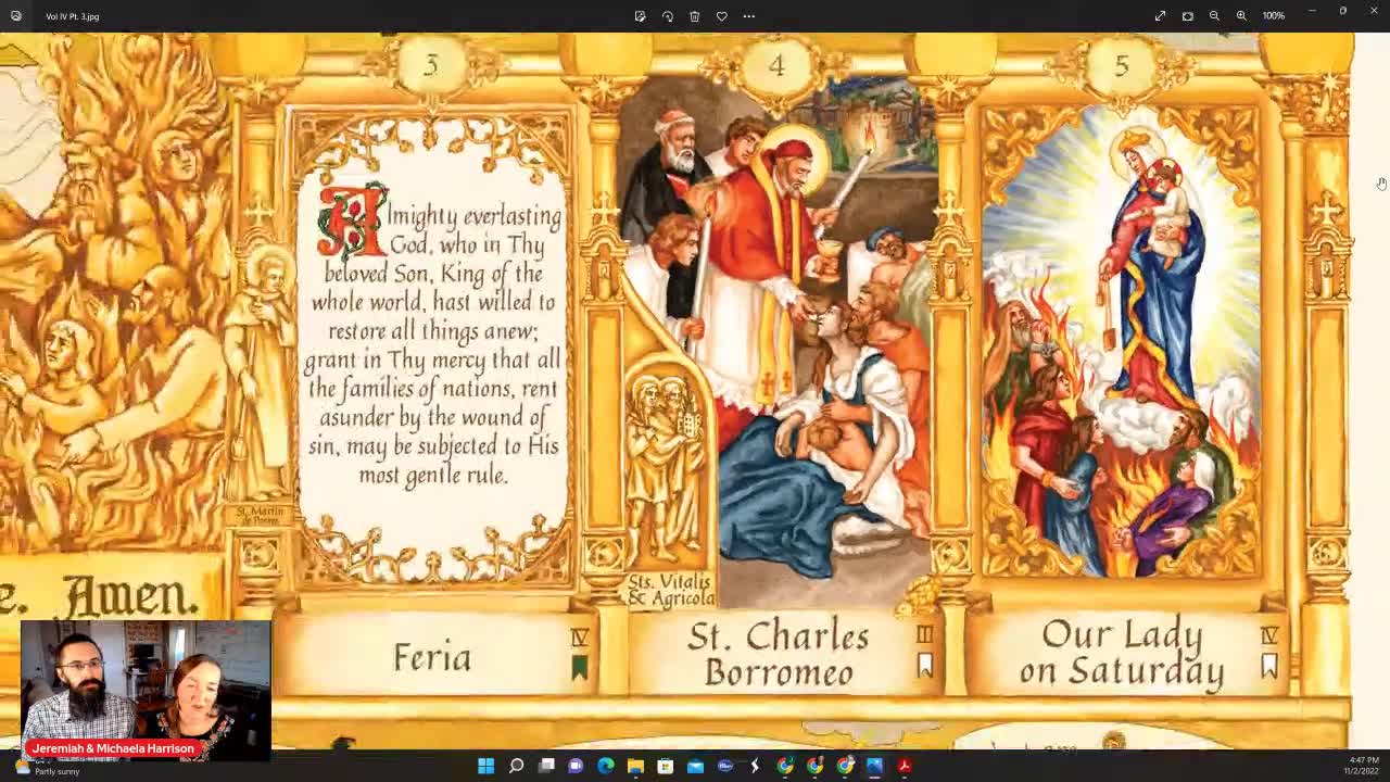 The Illustrated Liturgical Year: Walking through the final calendar of the year