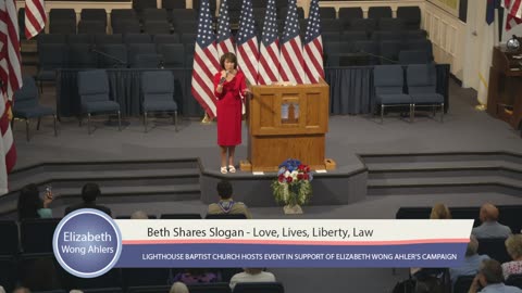 Elizabeth Wong Ahlers at Lighthouse Baptist Church