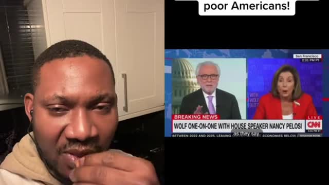 When Nancy Pelosi said she fed poor Americans